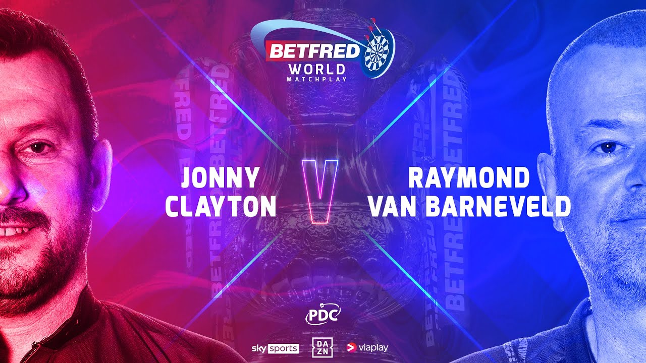 PDC World Matchplay 2024 Round 1 Jonny Clayton v Raymond van Barneveld 2024 07 13 HUN
