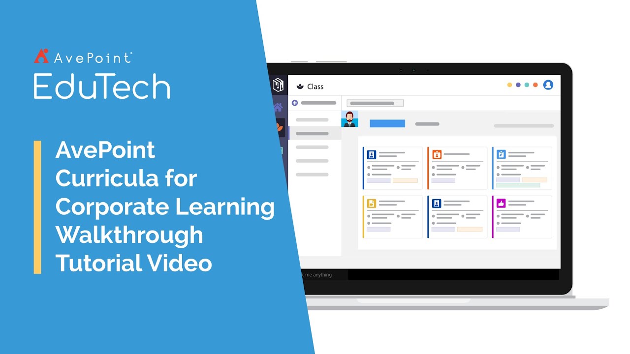 AvePoint Curricula for Corporate Learning Walkthrough Tutorial Video
