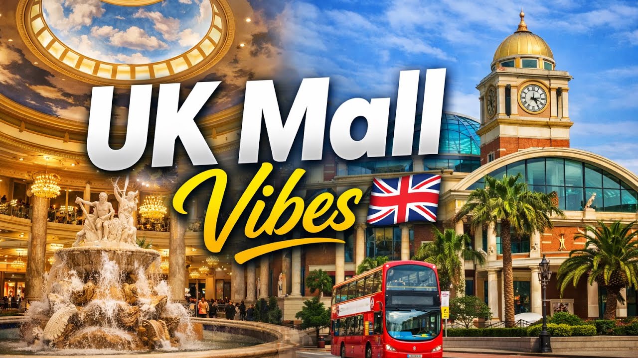 Is This the Most Beautiful Mall in the UK? | Trafford Centre Manchester 🇬🇧 #viral 