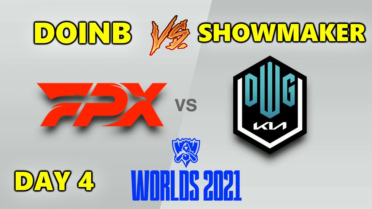 FPX vs DWG KIA - DOINB vs SHOWMAKER - WORLDS 2021 - GROUP A - DAY 4 - LEAGUE OF LEGENDS