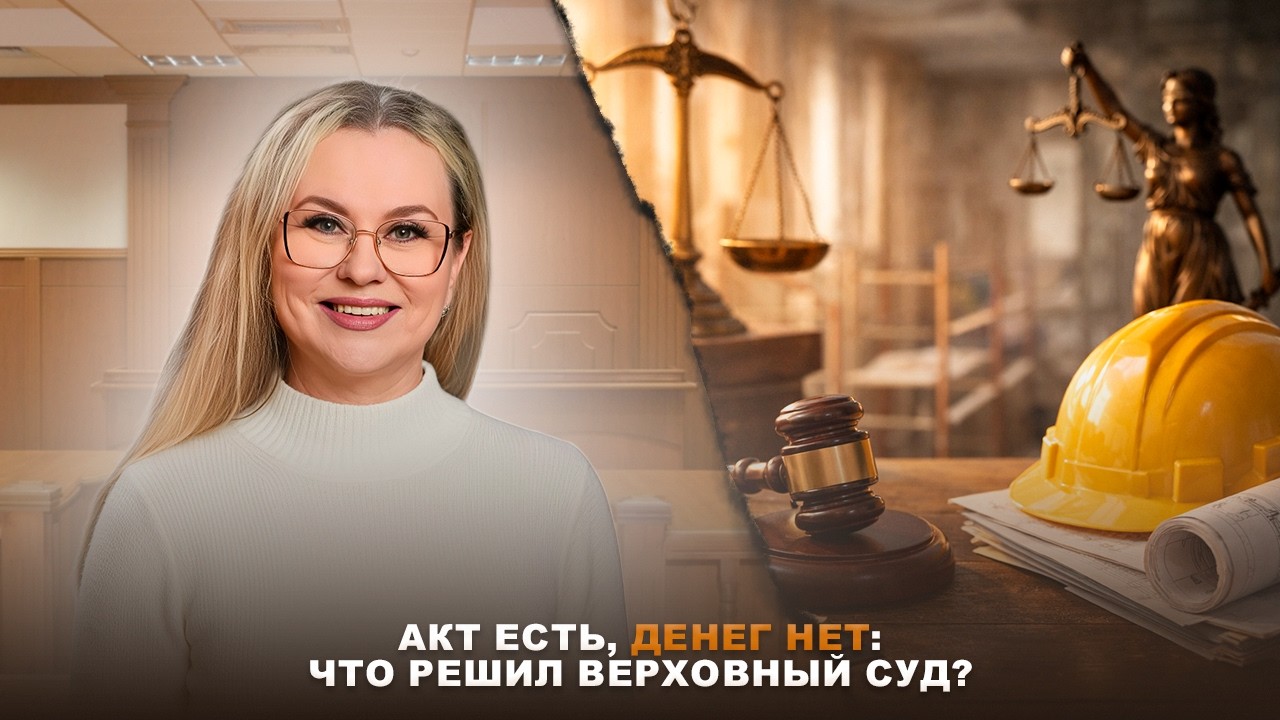 Подписанный акт не гарантирует оплату?