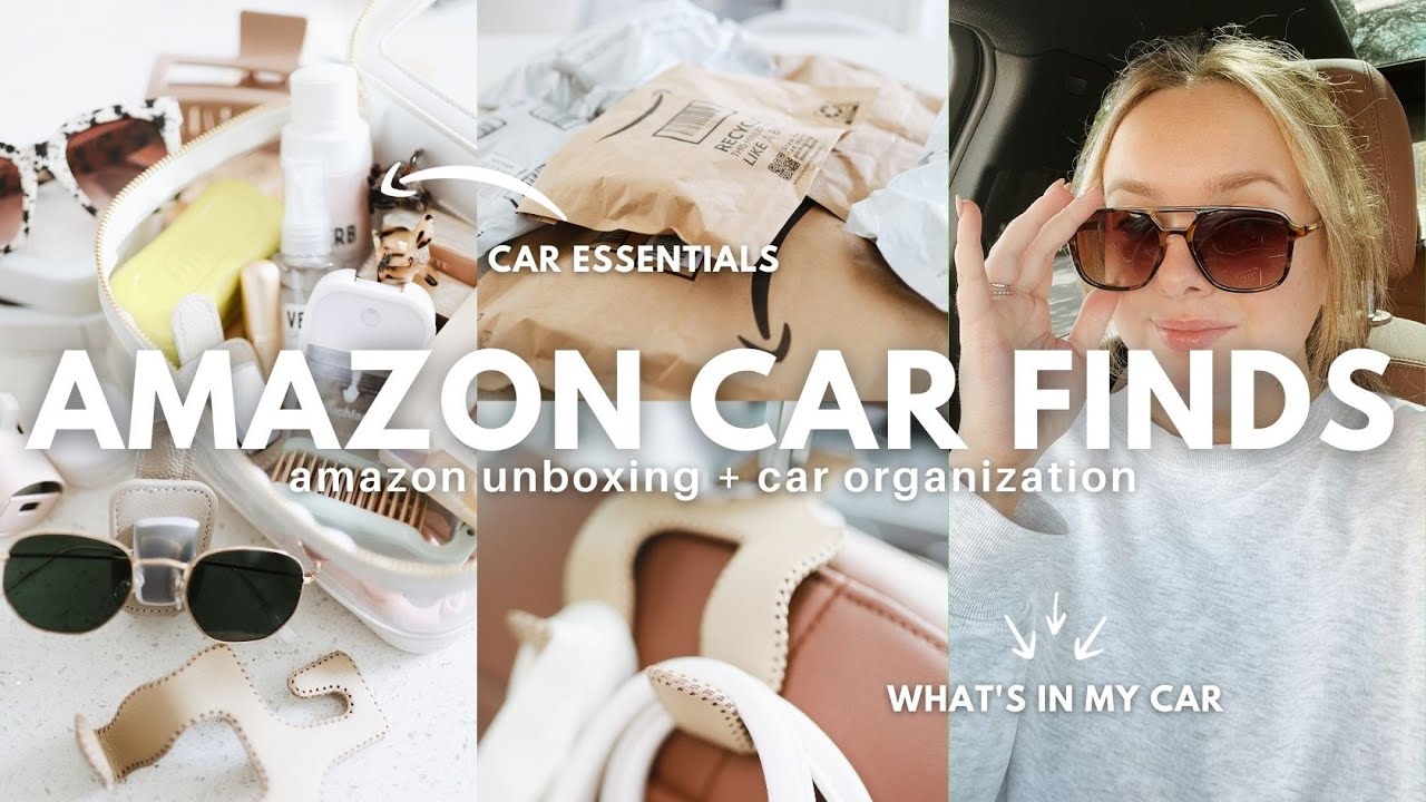 *ULTIMATE* AMAZON CAR FINDS: car organization + what's in my car + car essentials