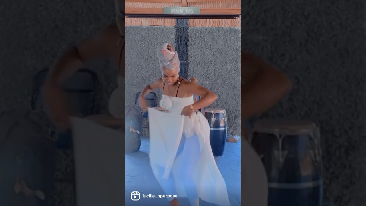 Gratitude to mama Oshun - drum dancing