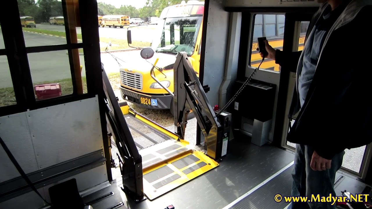 Braun™  NL-2  Millennium-2 Series™ Wheelchair Lift (inside view)