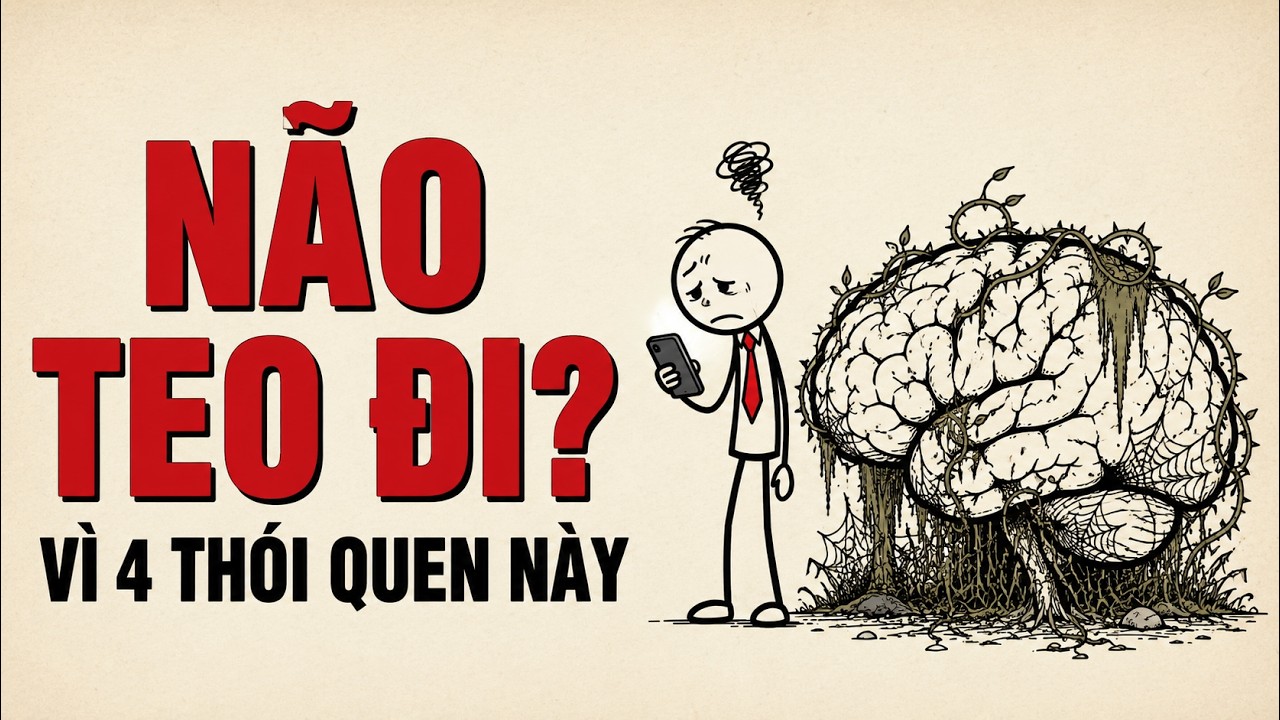 Não bạn đang TEO ĐI? 4 Thói quen âm thầm hủy hoại trí tuệ