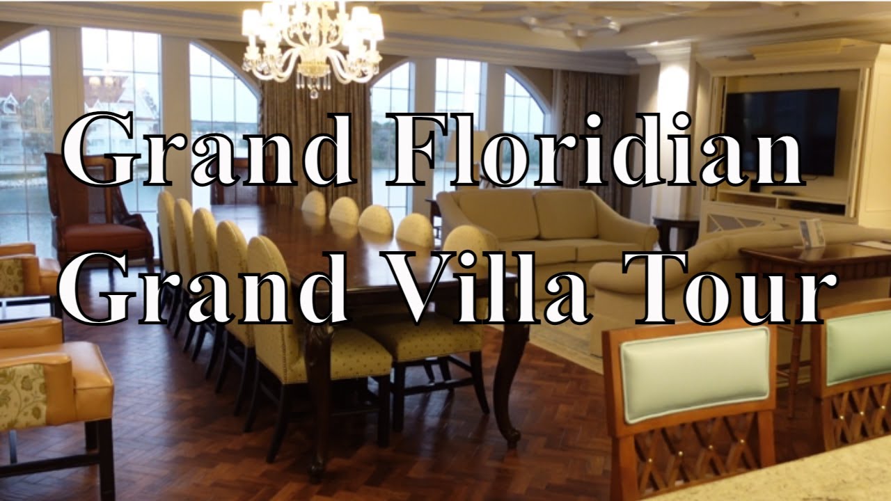 Grand Floridian Resort - Grand Villa Tour!!! - Walt Disney World 2021
