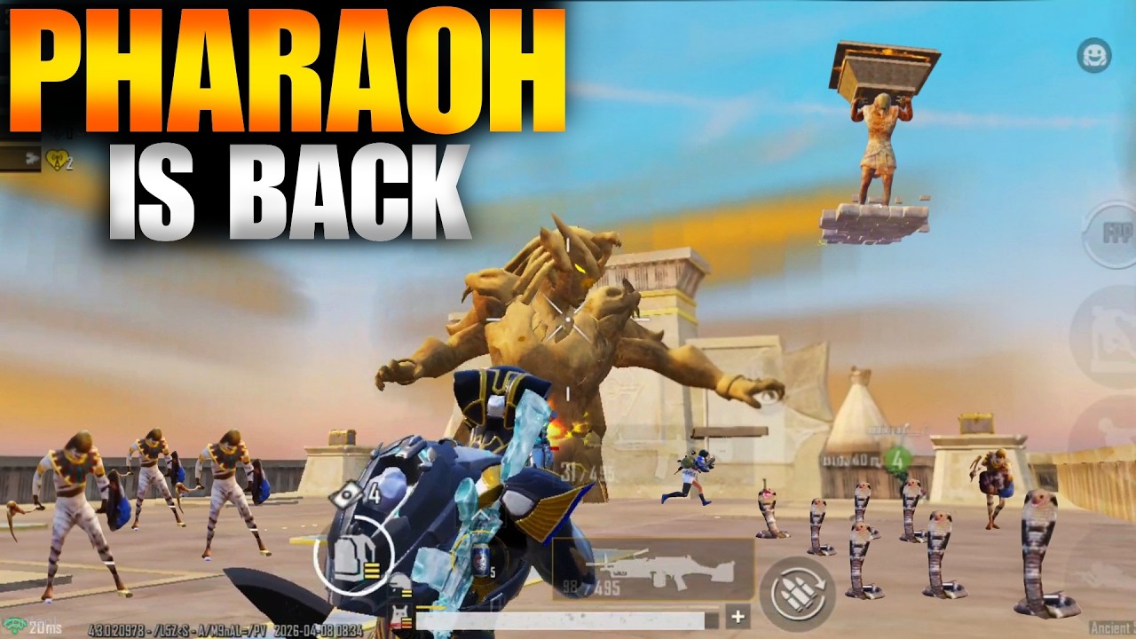 Finally Pharaoh Mode is Back🔥Ancient Secret Arise Mode All Features And Powers Tips and Tricks #bgmi