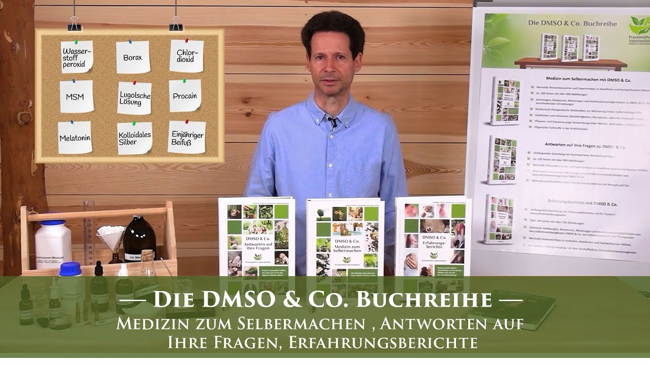 Die DMSO & Co. Buchreihe &ndash; Vorstellungsvideo von Dr. Hartmut Fischer