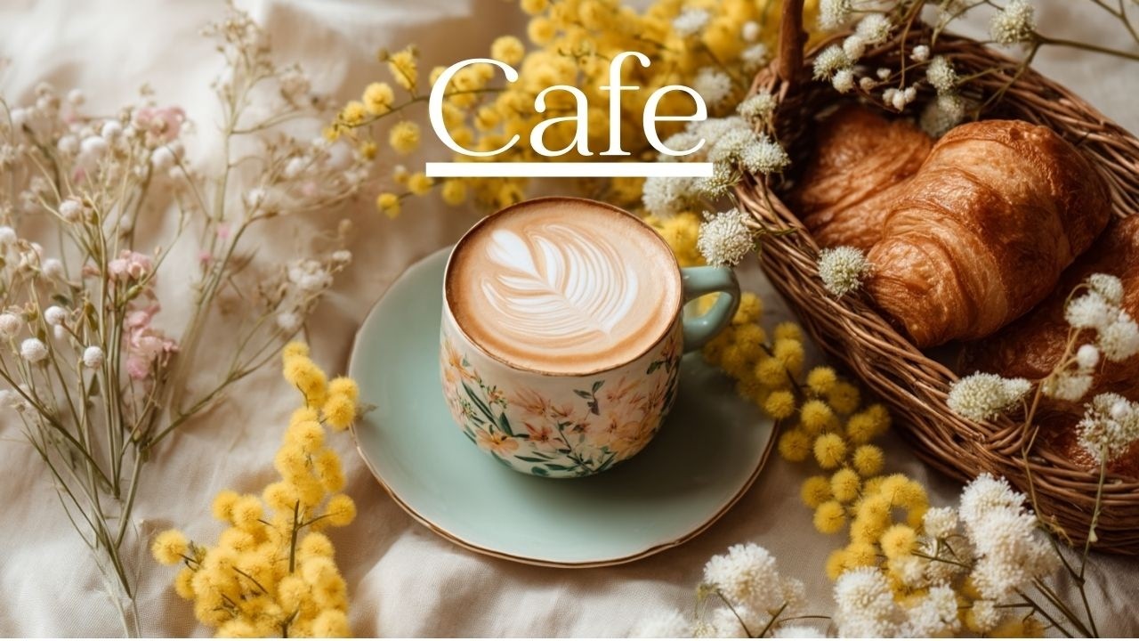 Good Morning & Cozy Cafe Vibes | Listen While You Work to Uplifting Spring Bossa Nova Jazz