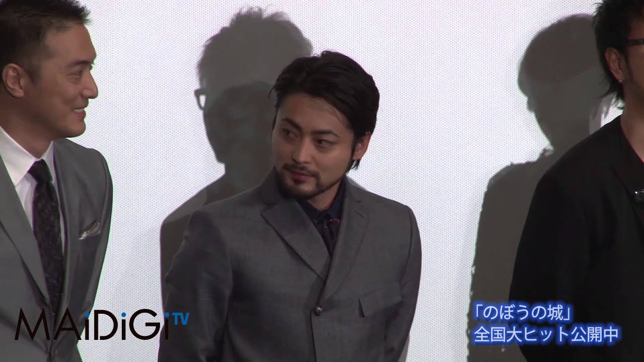 野村萬斎ら登場「のぼうの城」舞台あいさつ1