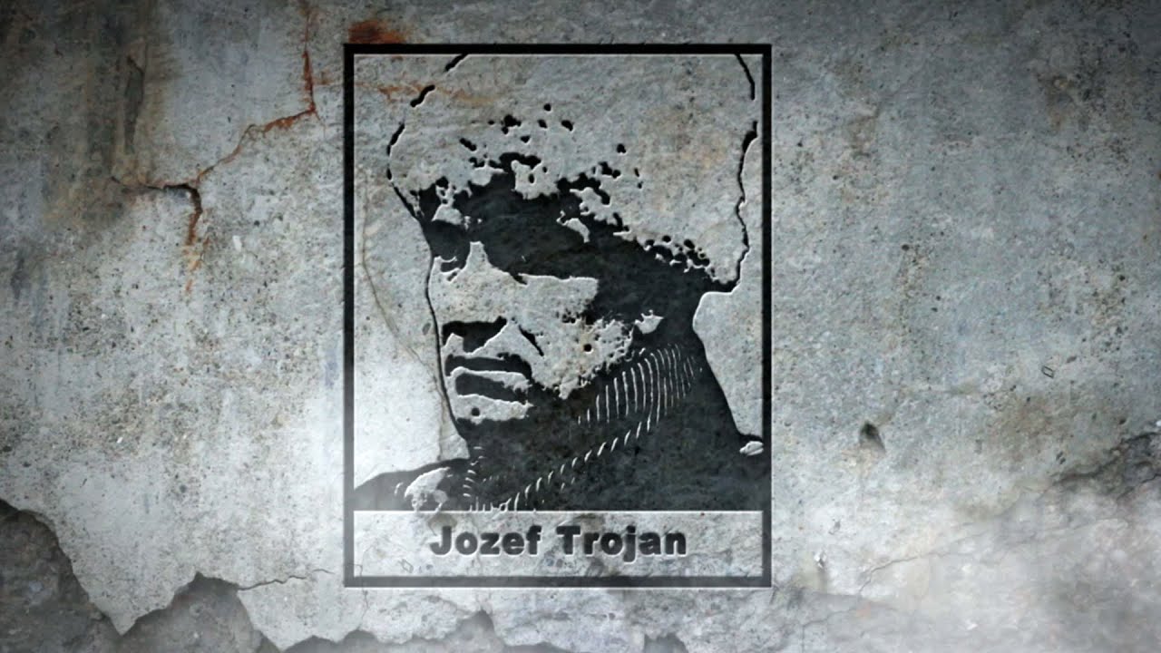 Trest smrti pre partizánskeho veliteľa Jozefa Trojana ( ukážka z dokumentu Ozveny vojen ).