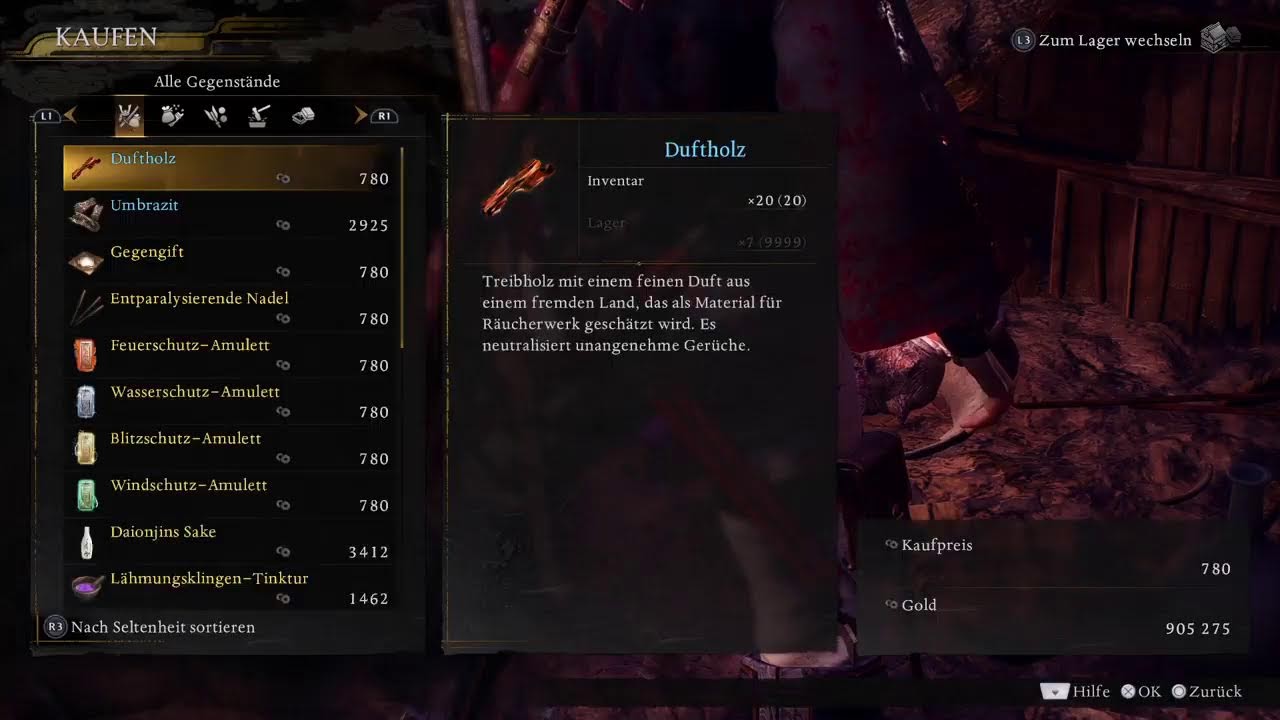 Nioh 3. Strellock und Hattori Hanzo.