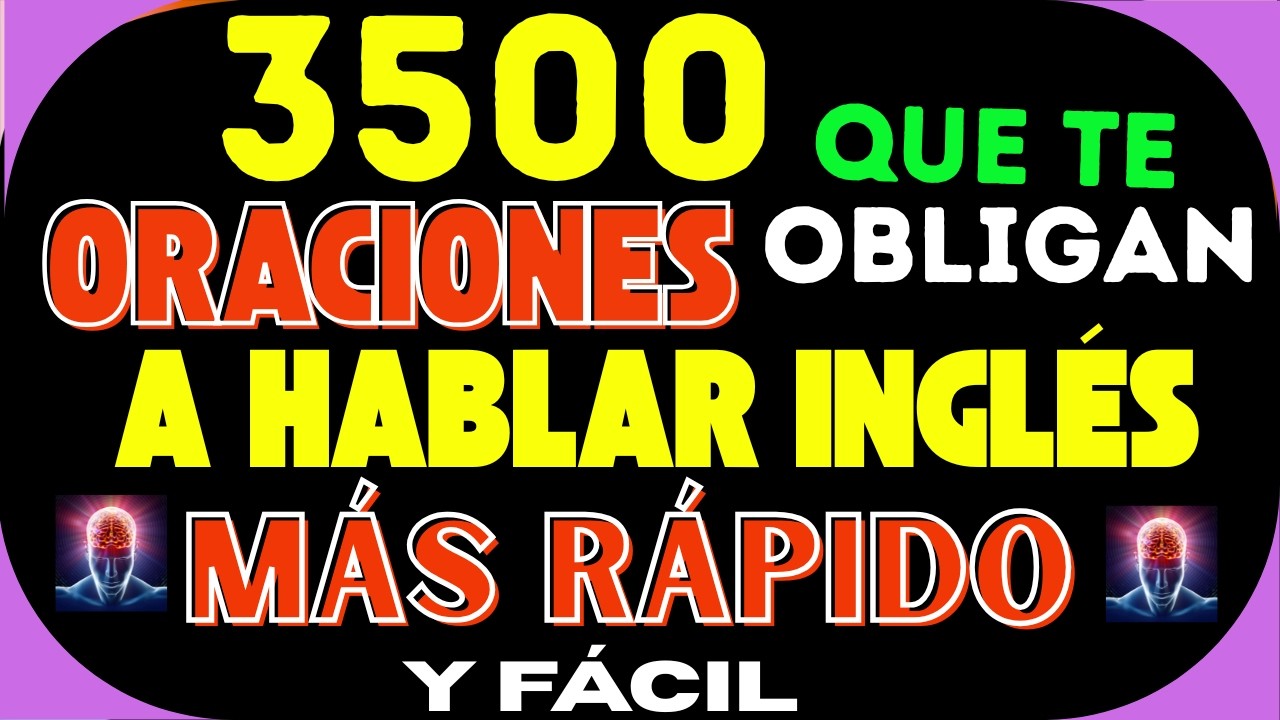 cristia🚀 3500 ORACIONES QUE TE OBLIGAN A HABLAR INGLÉS MÁS RÁPIDO Y FÁCIL✅