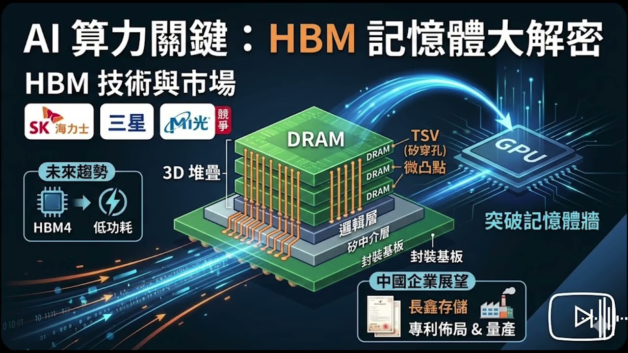 海力士 vs  三星：HBM4 記憶體牆的終局之戰