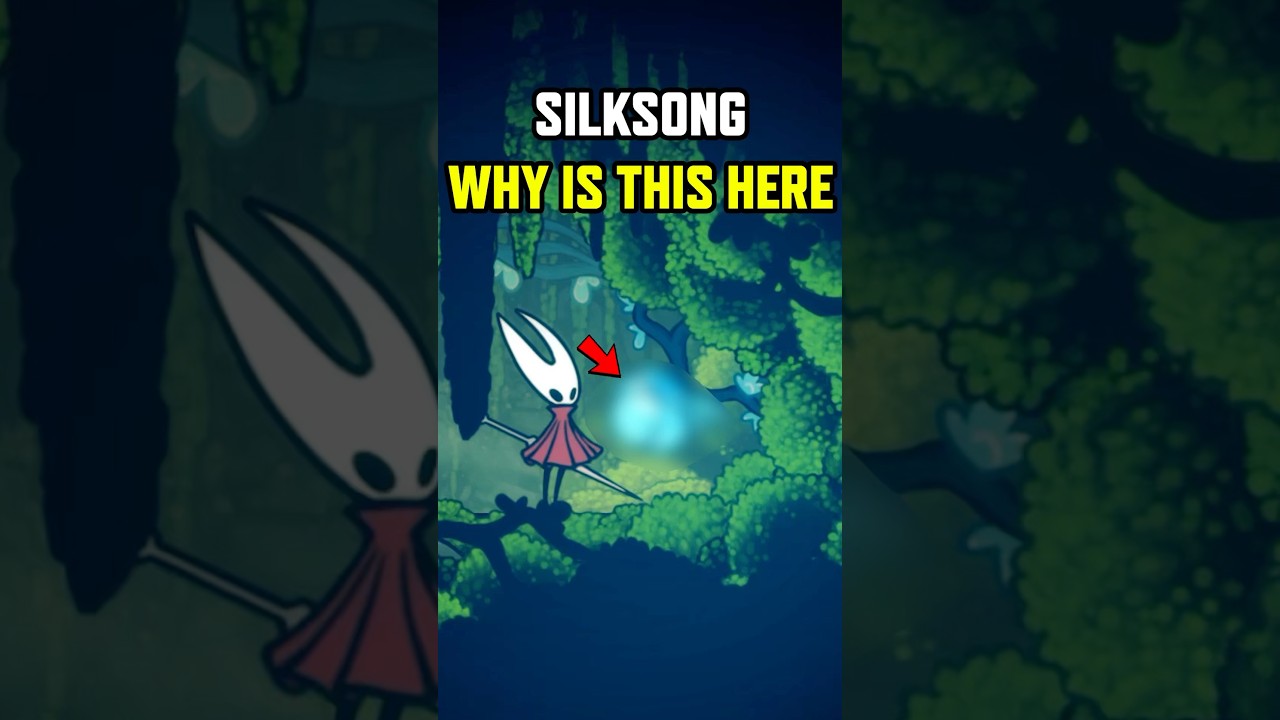 HIDDEN HOLLOW KNIGHT REFERENCE IN SILKSONG 👀👀👀