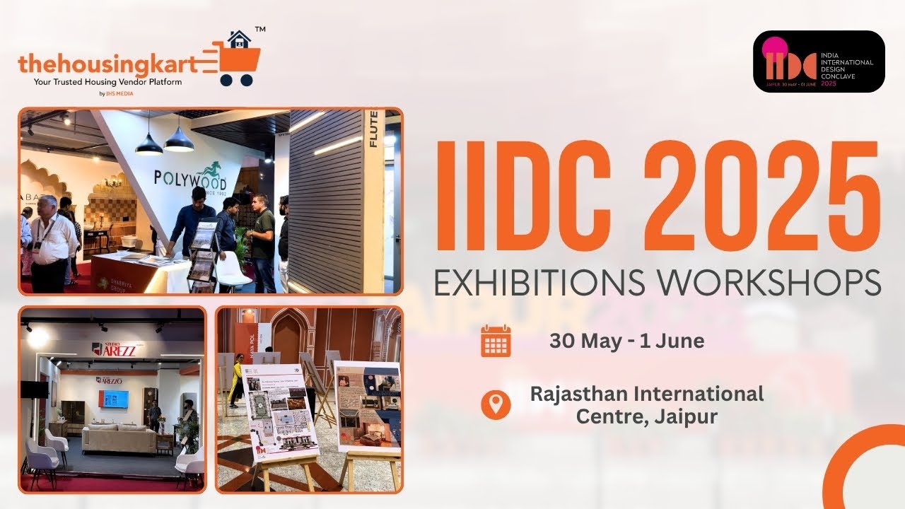 IIDC 2025 Jaipur: Where Design Meets Heritage | HIGHLIGHTS | THE HOUSING KART