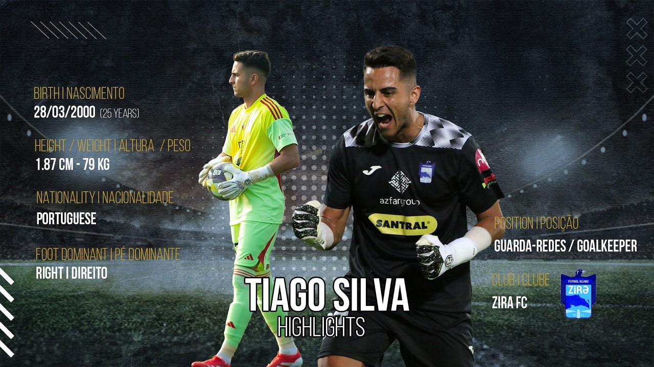 Tiago Silva Highlights I Zira FK