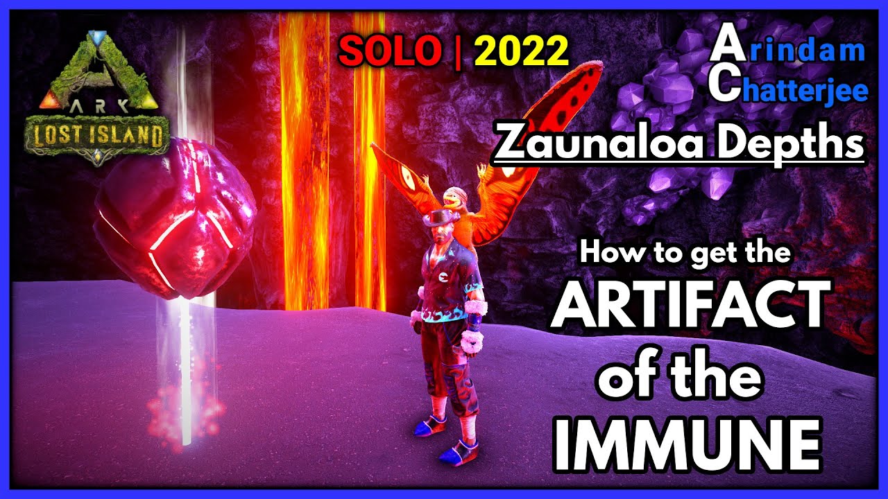 Ark Lost Island - ARTIFACT OF THE IMMUNE from The Zaunaloa Depths Cave - S2E262