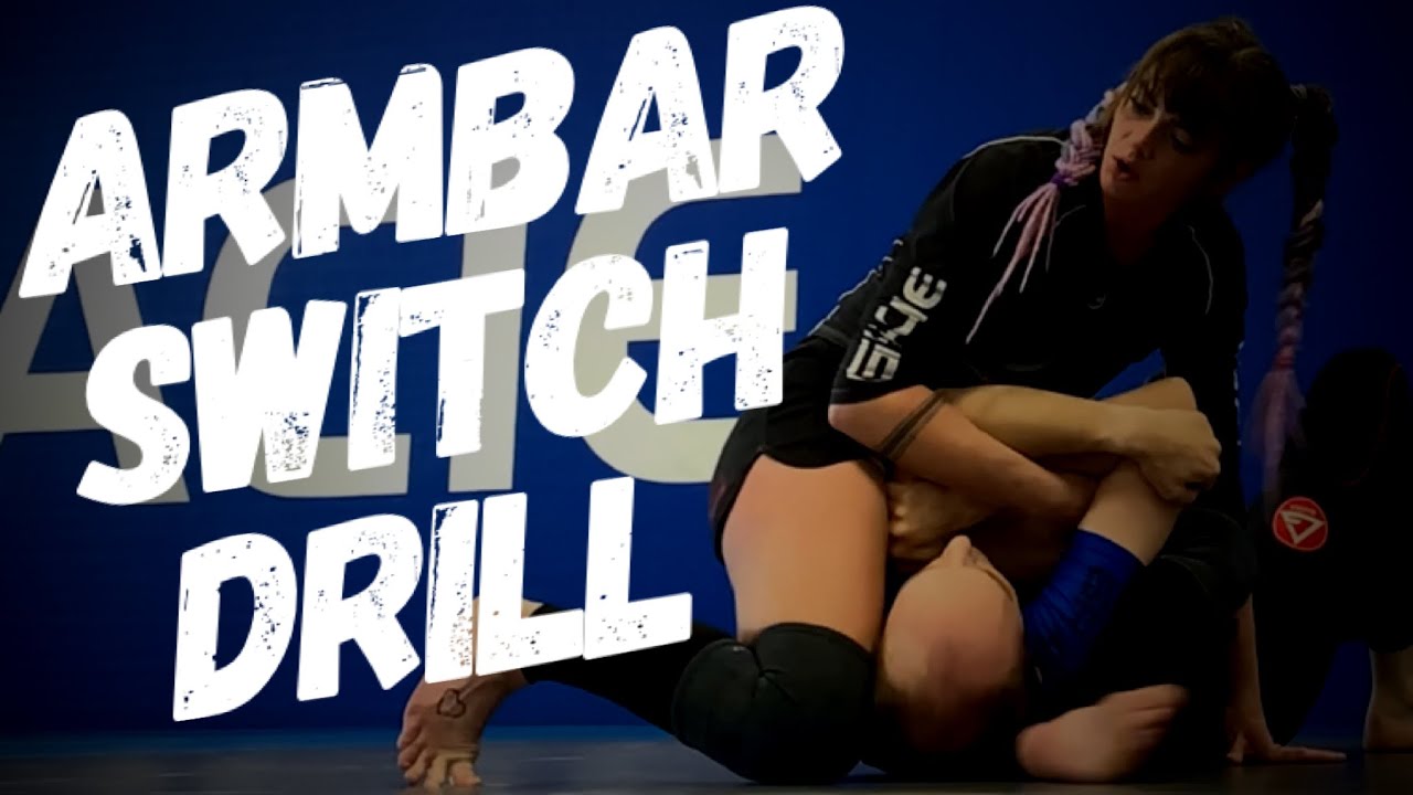 How to do the S Mount Armbar Switch Drill for BJJ