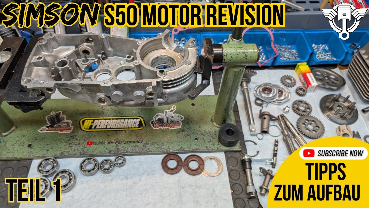 Simson S50 M53 Motor Regenerieren Aufbau Tipps und Tricks Mit Gewinnspiel !!!