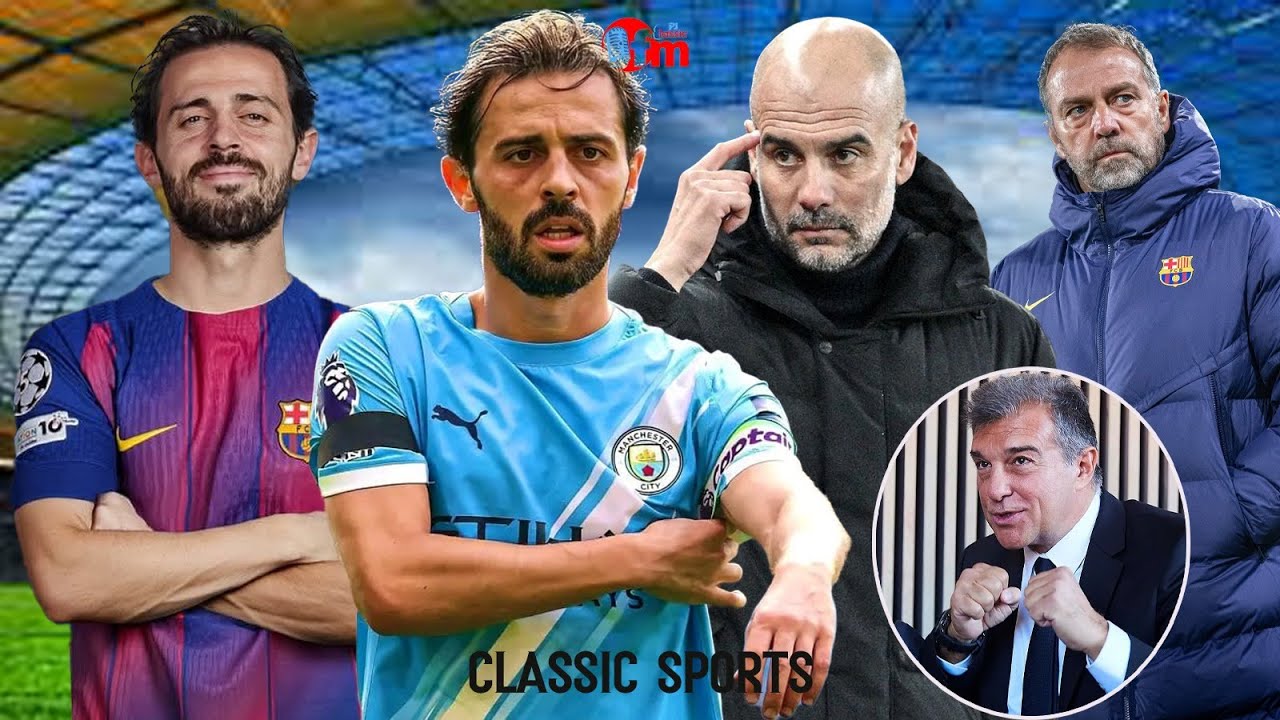 BARCELONA YIPFUZA BERNARDO SILVA WA MAN CITY//FLICK YIPFUZA ABAMUHA VYINSHI//YOBA AMAHITAMWO MEZA?