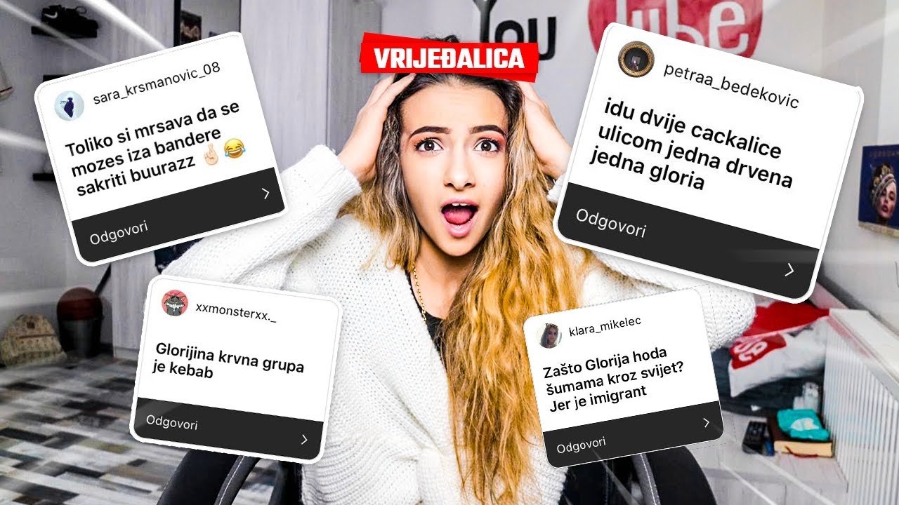 ČITAM VA&Scaron;E UVREDE *vrijeđalica ep 1*