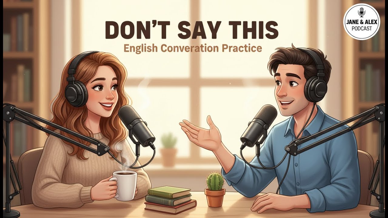 Visa Interview  | English Speaking Practice | Jane & Alex Podcast