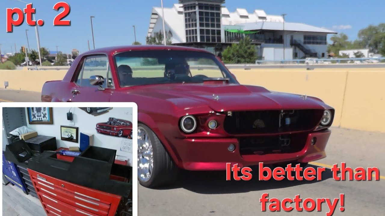 Изготовление на заказ центральной консоли для Ford Mustang 1967 года! (Часть 2)