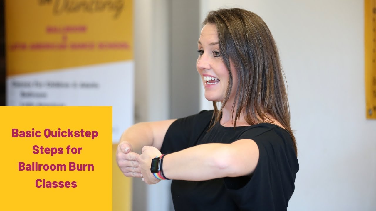 Basic Quickstep / Charleston steps for Ballroom Burn - Lesson