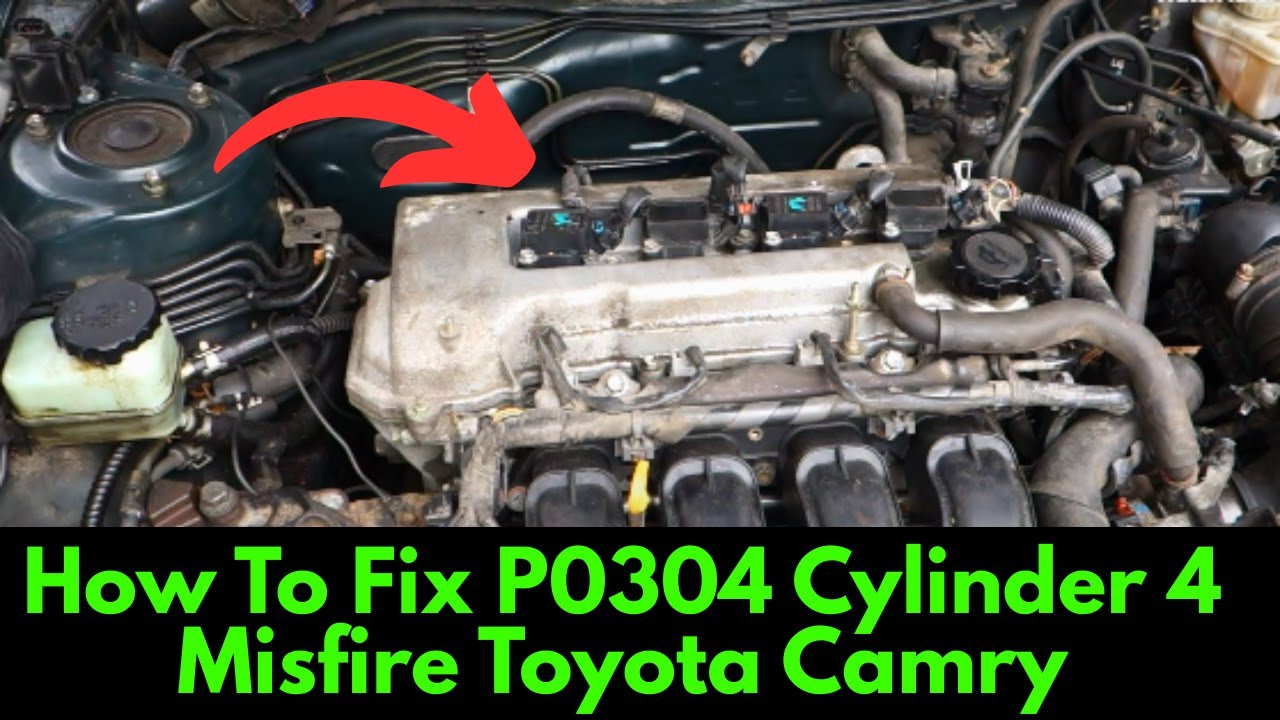 Как исправить ошибку P0304 «Пропуск зажигания в 4-м цилиндре» на Toyota Camry