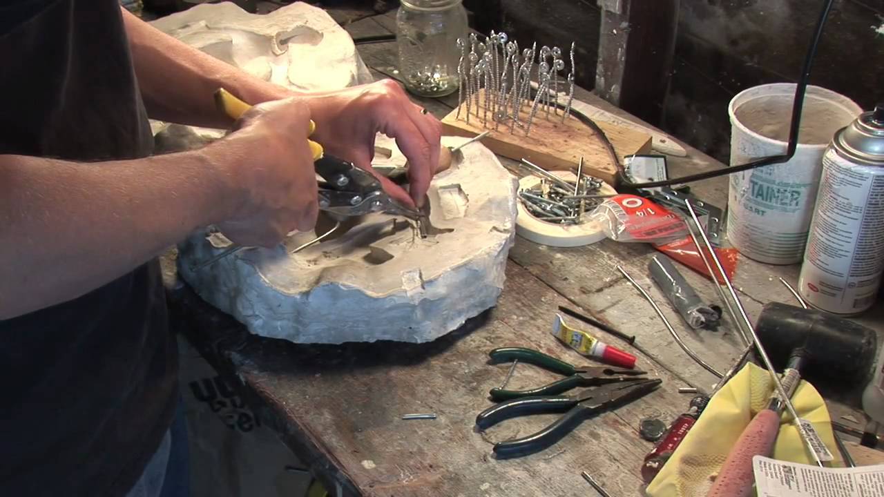 Stop Motion Puppet Making Video 4: Wire Armature for Foam Latex Puppet Making
