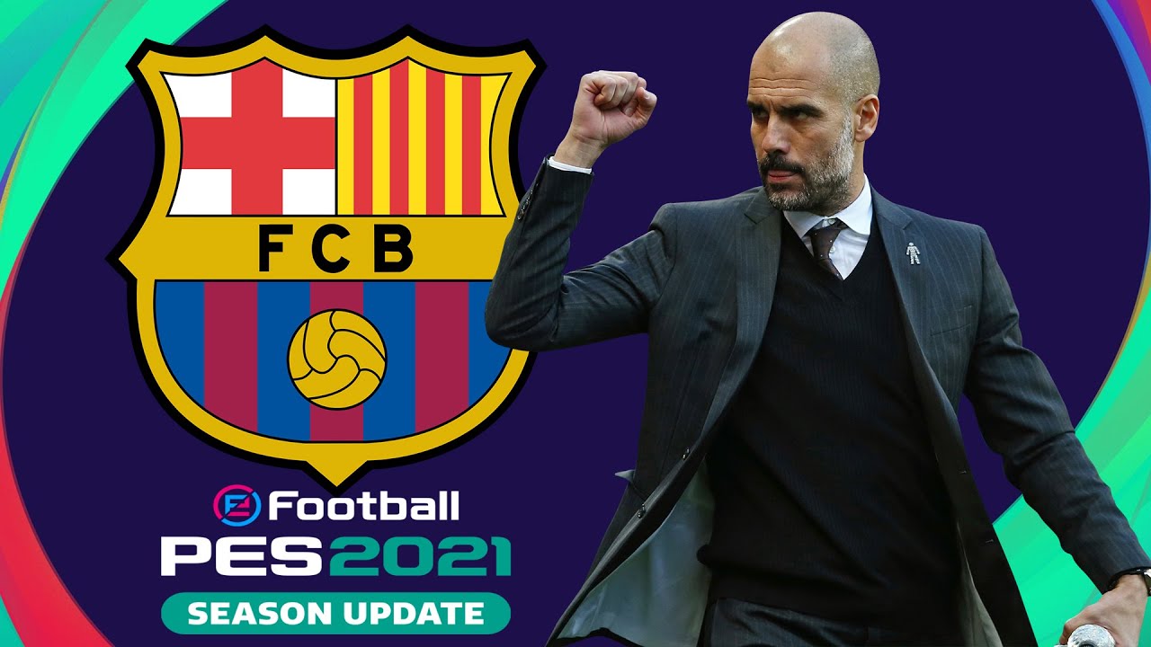 JOGUE COMO O BARCELONA DE PEP GUARDIOLA NO PES 2021 | eFootball PES 2021
