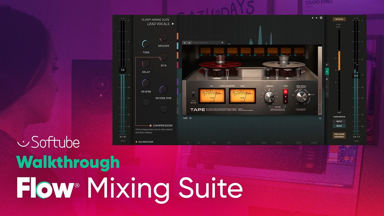 Flow® Mixing Suite Walkthrough – Softube