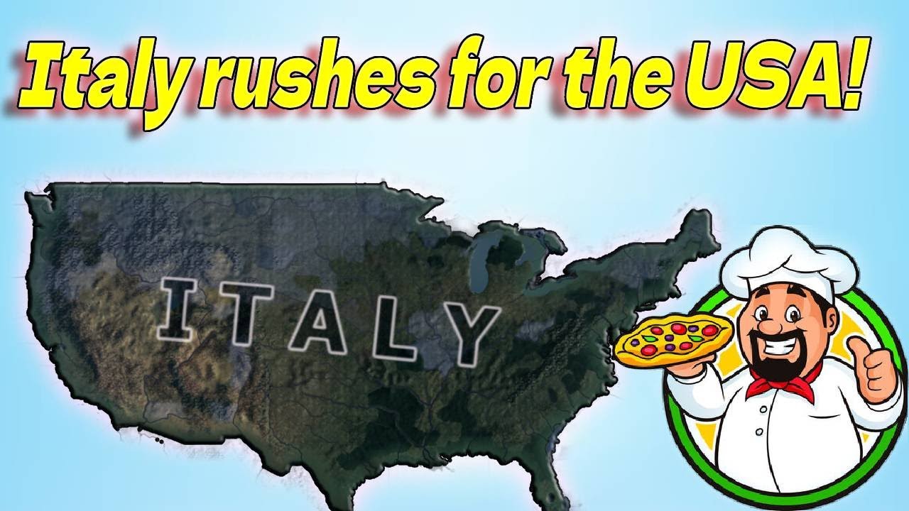Hoi4: Pizza Time! Achievement guide, how to take the USA as Italy!