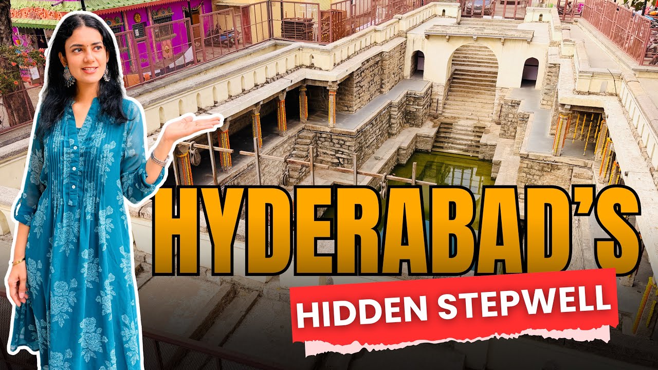 Exploring a Hidden Stepwell in Hyderabad | Bansilalpet Stepwell!