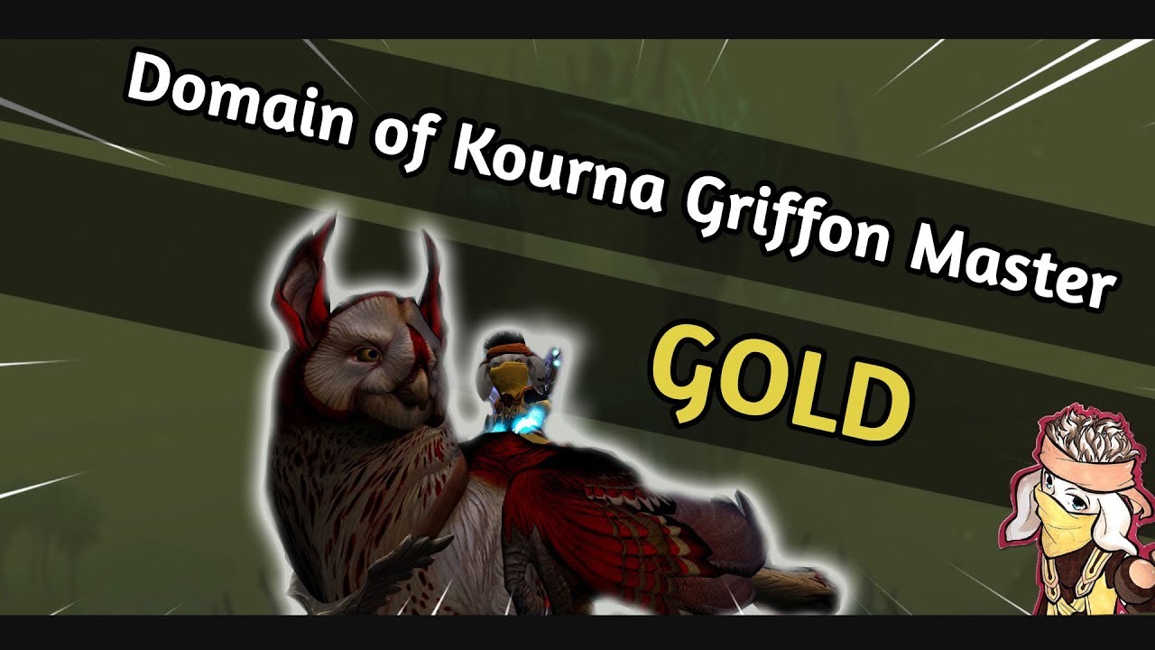 Guild Wars 2: Domain of Kourna Griffon Master Gold | Explanation on HOW TO get it!