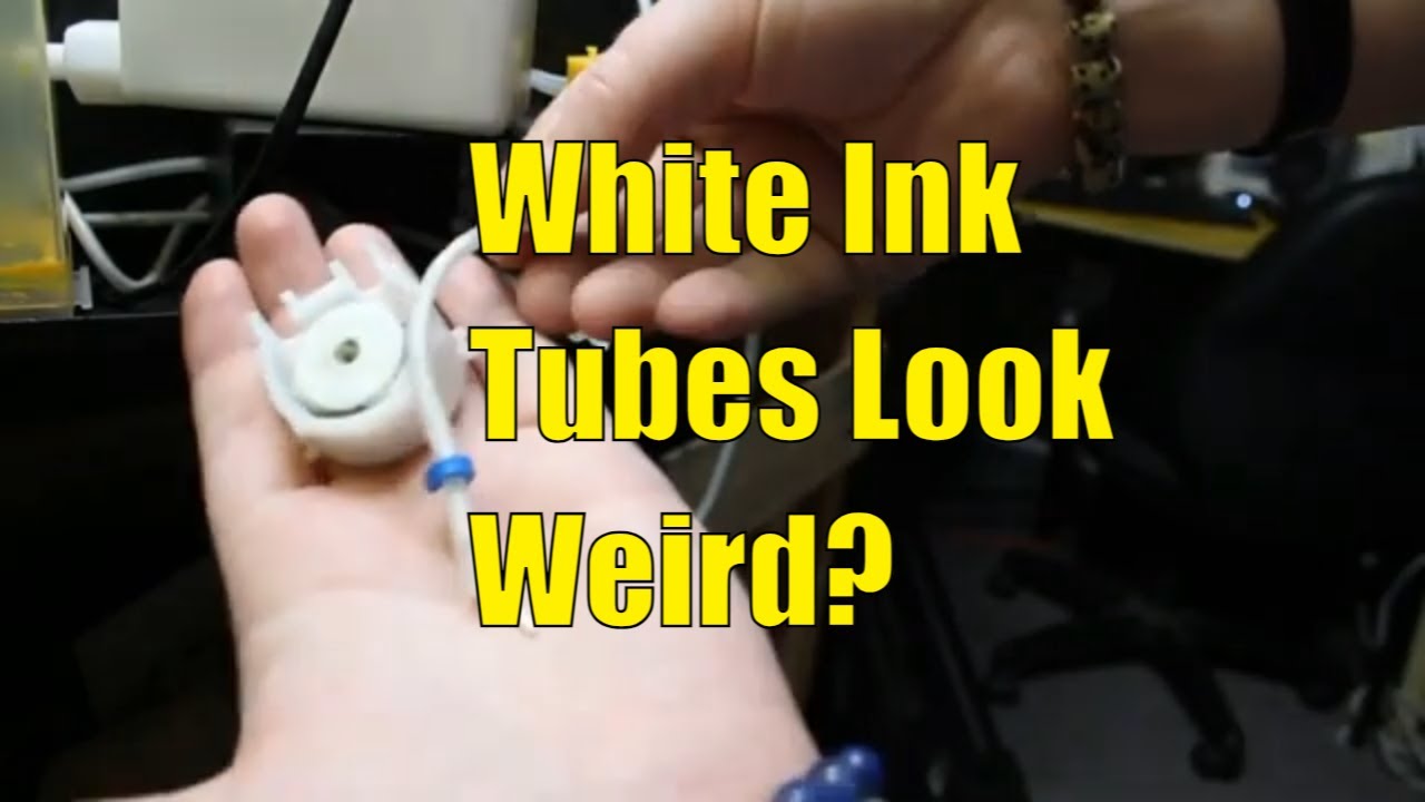 Fixing DTF Printer's White Ink Tubes and Peristaltic Pump - White Ink Management System