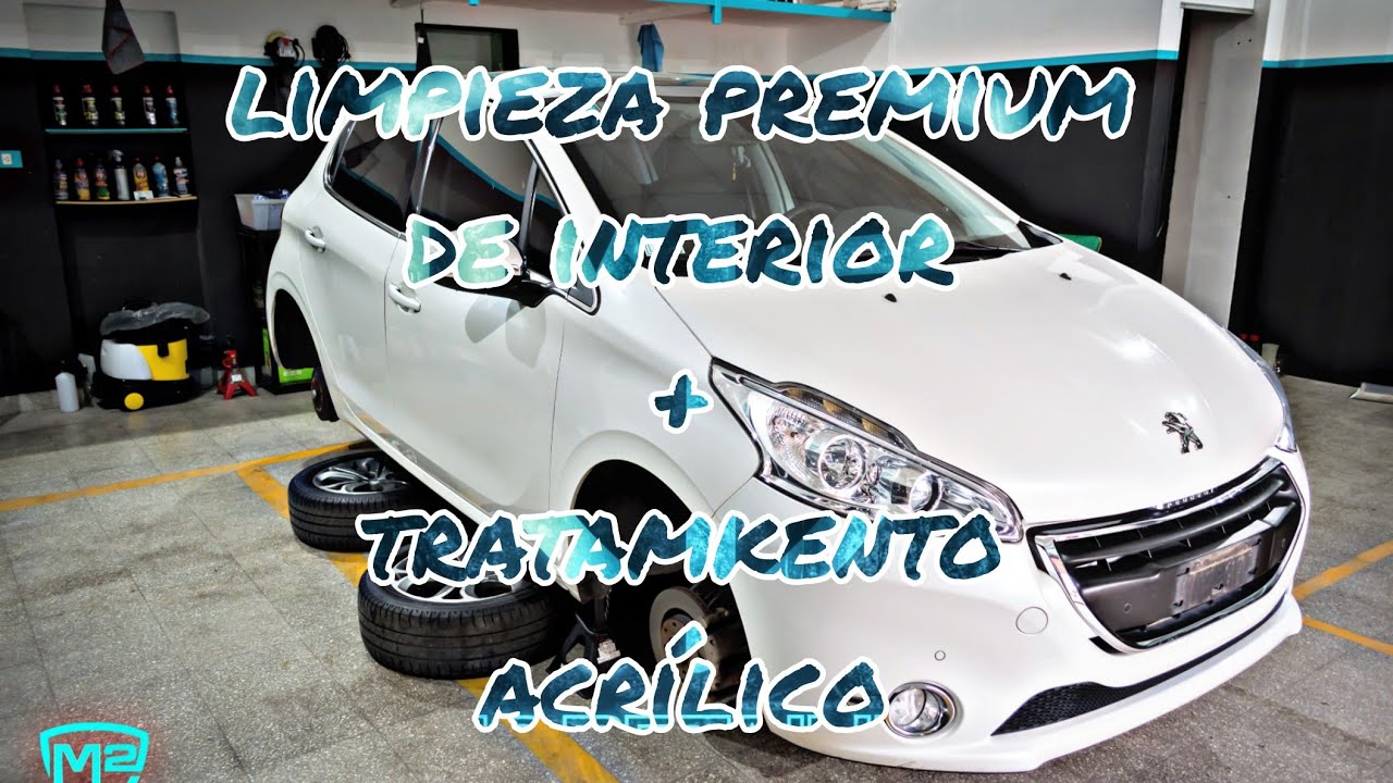 PEUGEOT 208 | LIMPIEZA PREMIUM DE INTERIOR  + TRATAMIENTO ACRÍLICO