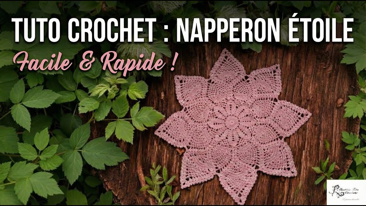 Centre de table au crochet  @AlextitiaTutoCrochet