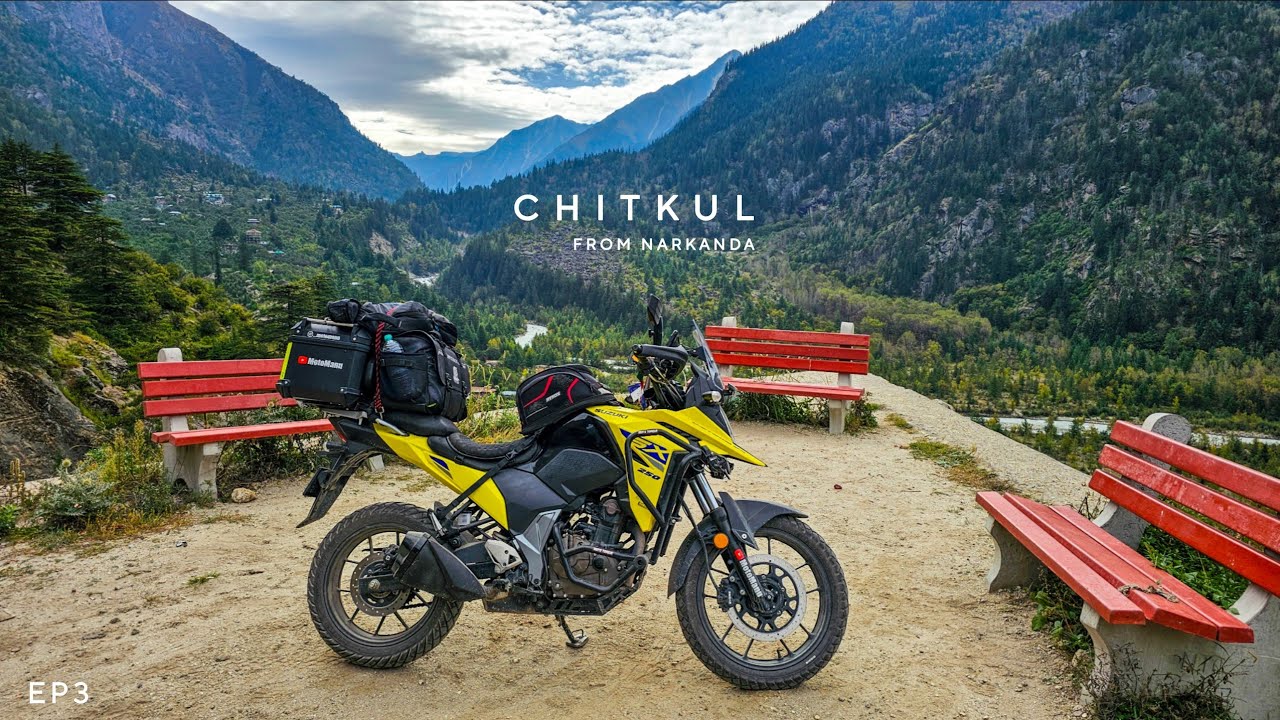 Narkanda to Chitkul | Last Village of India | Suzuki V-Strom SX 250 | Raksham | Sangla Baspa Valley