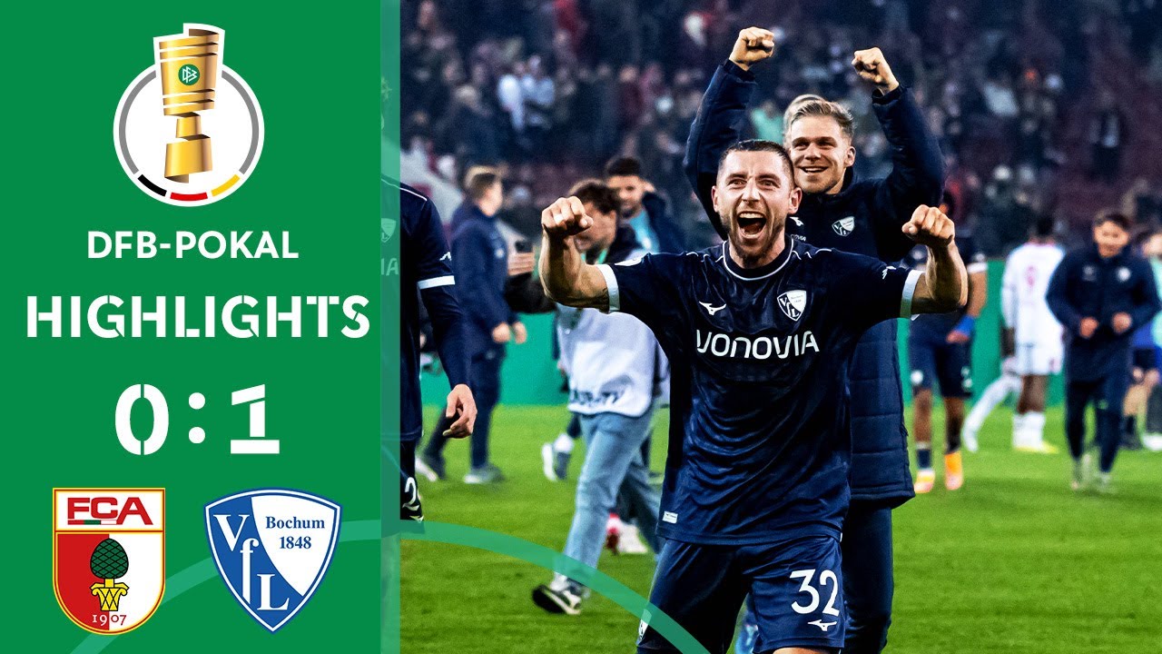 DRAMA for Wagner & Team | FC Augsburg vs. VfL Bochum 1848 0-1 | Highlights | DFB-Pokal second round