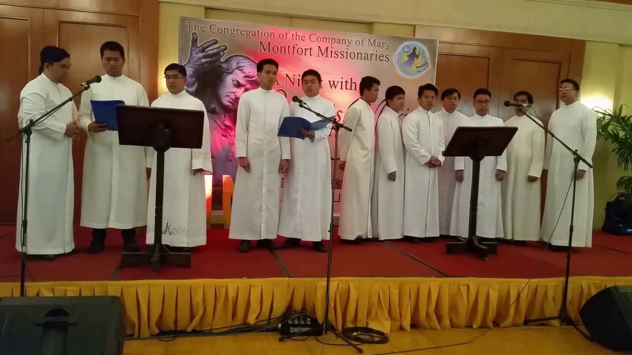 Philippines 2017 - Invocation sung by Montfort Priests and Seminarians