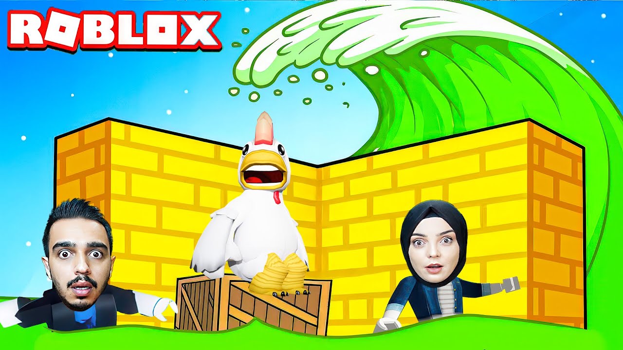 DEV ASİT DALGADAN KAÇ VE HAYATTA KAL! 🌊😱