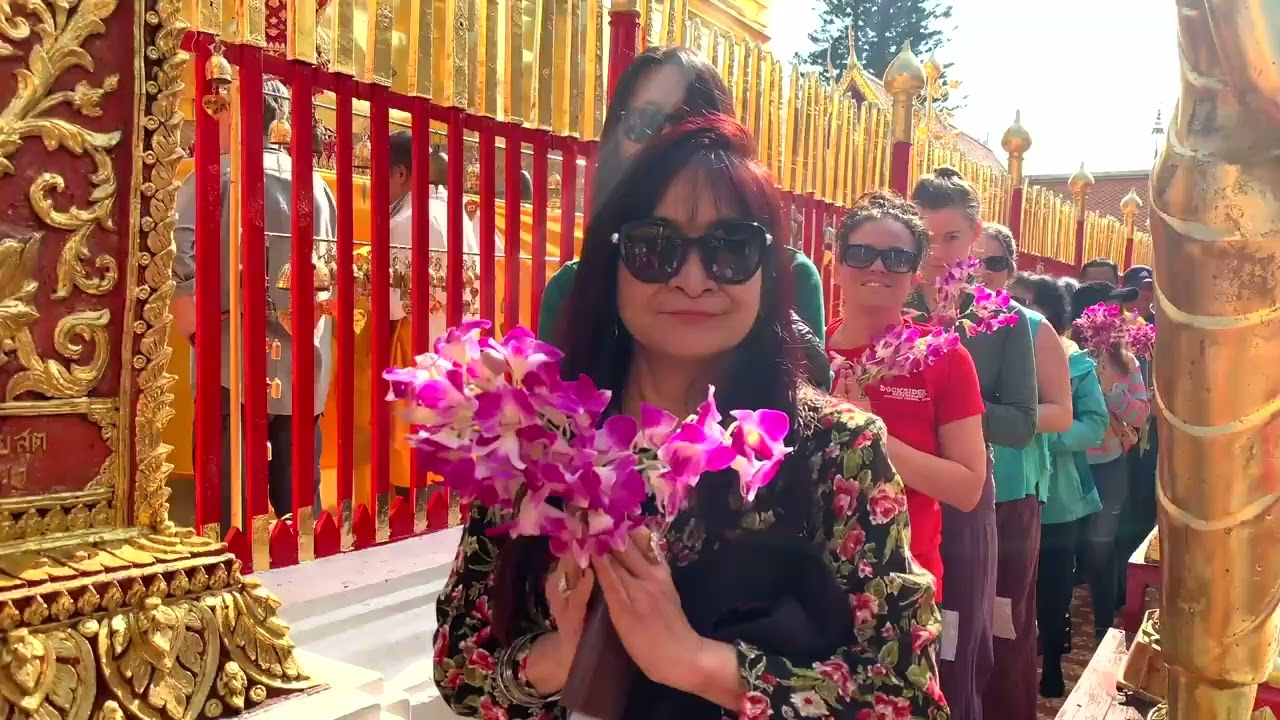Wat Pra That Doi Suthep in Chiang Mai, Thailand