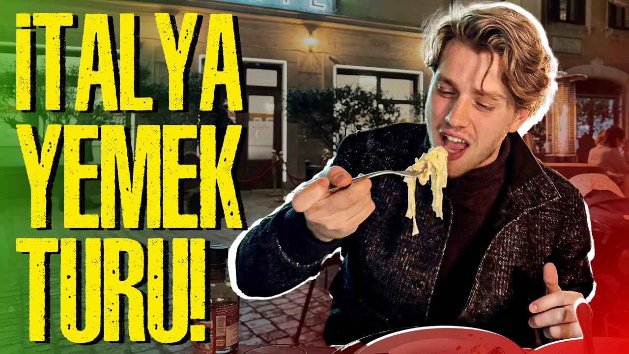 İTALYA YEMEK TURUNA DÖNDÜ! | İTALYA VLOG PART 2 | BATIN BALCIOĞLU