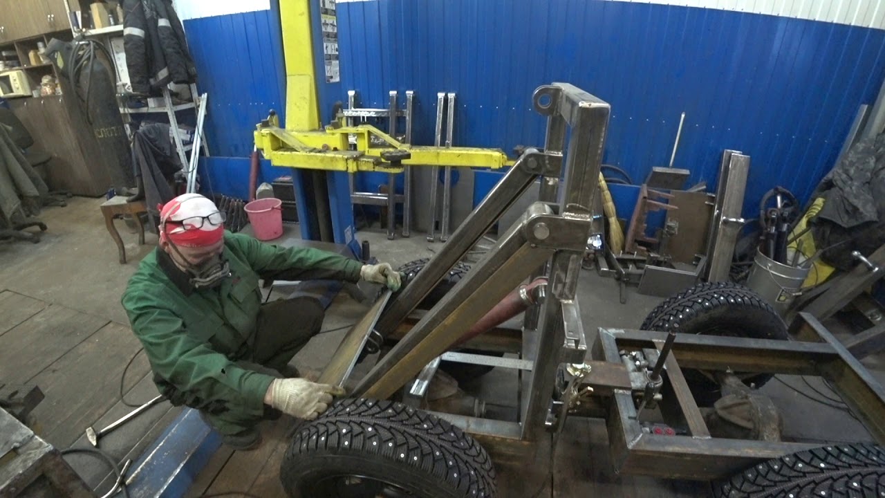 мини погрузчик сборка