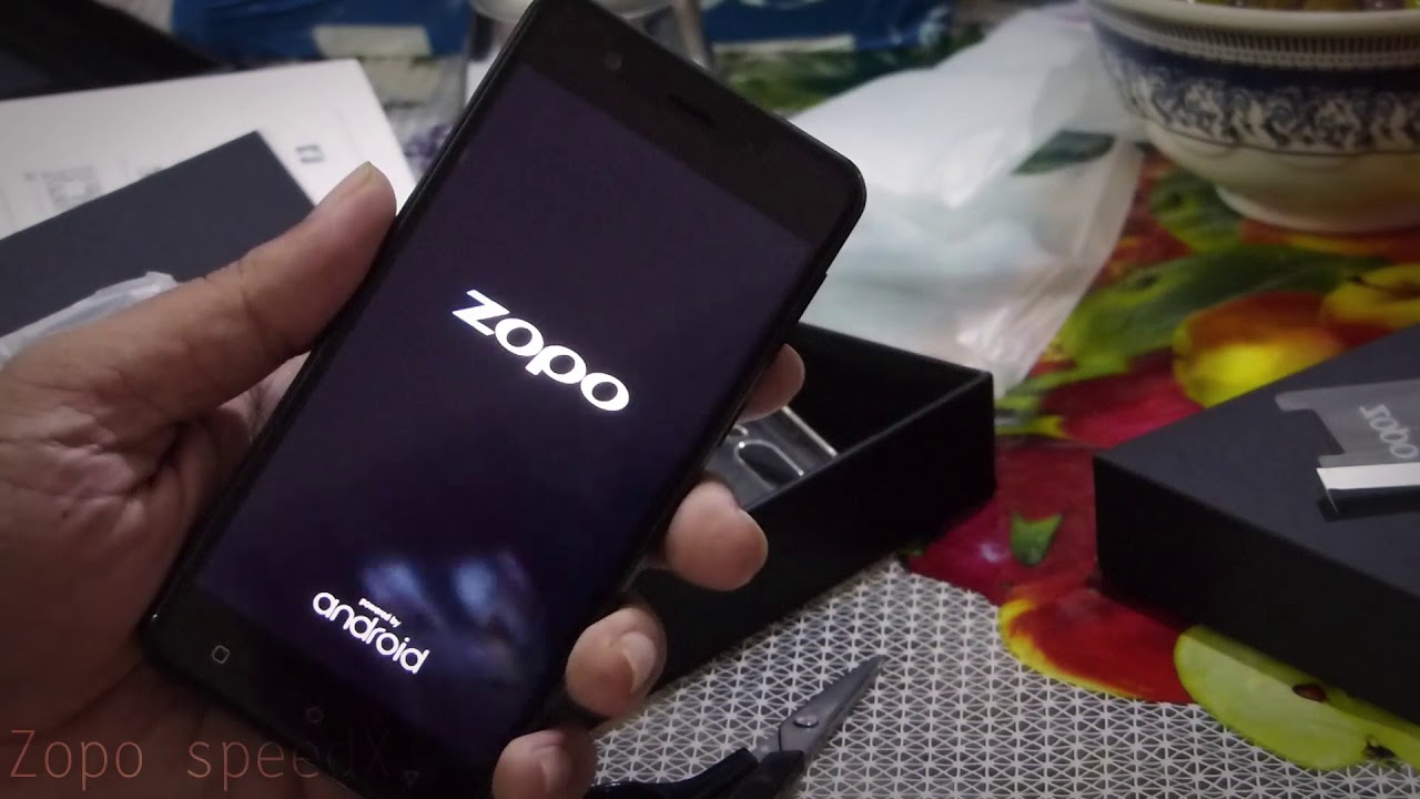 Zopo Speed X mobile - quick unboxing