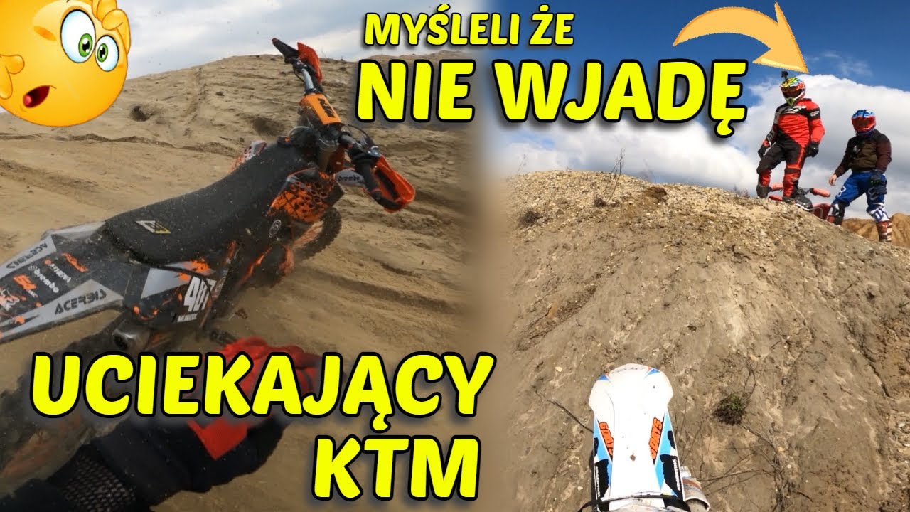 125cc na KOPALNI - BRAKUJE MOCY? Jakoś dają radę - Uciekający KTM - cz.1/3