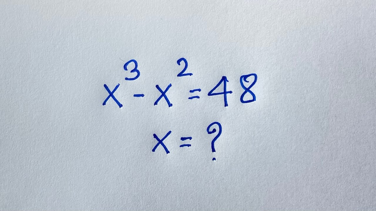 Germany | Can you solve? | A nice math olympiad algebra problems : x=?