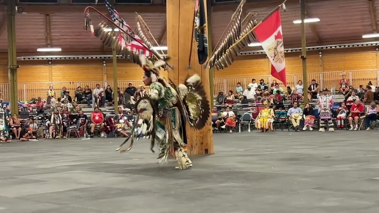 Jonah Jackson | Cree Confederation - Top  4 “Last Dance” Trad Special @ Wellpinit Pow Wow 2024